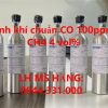 Bình khí chuẩn CO 100ppm CH4 4 vol%