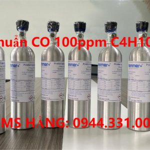 Bình khí chuẩn CO 100ppm C4H10 10%LEL