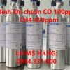 Bình khí chuẩn CO 100ppm CH4 450ppm